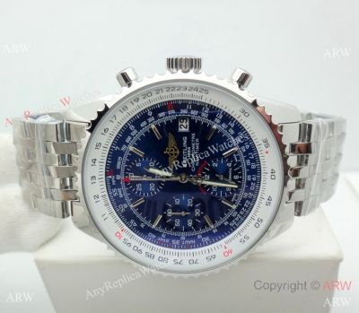 Replica Breitling Navitimer Edition Speciale 46mm Watch SS Blue Dial